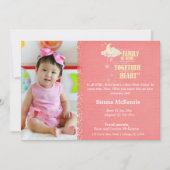 Adoptie meisje aankondiging (Voorkant)