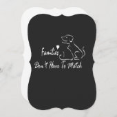 Adoptie moeder, pleegmoeder, transraciaal, gezinne kaart (Voorkant / Achterkant)