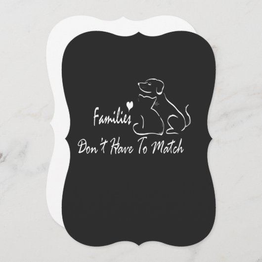 Adoptie moeder, pleegmoeder, transraciaal, gezinne kaart (Voorkant / Achterkant)