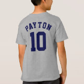 Adoptie "Officieel Team" Naam Kind Gotcha Day T-shirt (Achterkant)