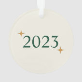 Adoptie "Onze wens kwam uit" Kerstmis Ornament (achterkant)