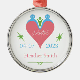 Adoptie Ornament Gepersonaliseerd als Eerste Kerst