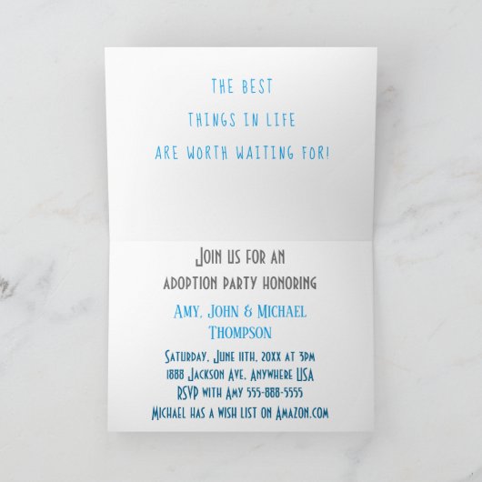 Adoptie Party Invasion - Oudere kind tiener (Binnen)