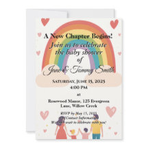 Adoptie Regenboog Baby shower