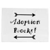 Adoptie Rocks. Large Cadeautasje (Achterkant)