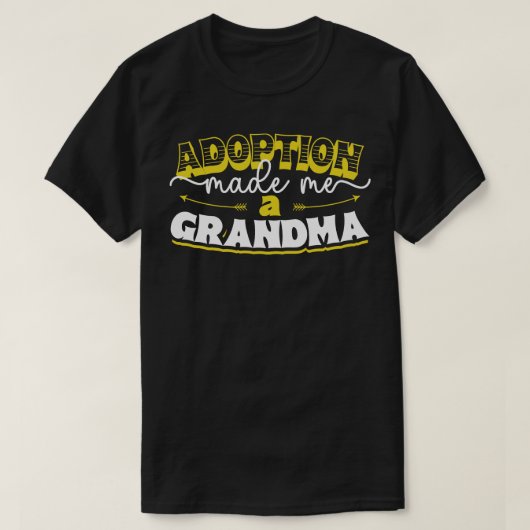 Adoptie Uiteindelijk adoptie oma T-shirt (Design voorkant)
