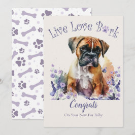 Adoptie van een Boxer, Gotcha-dag Kaart