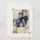 Adoptie Viering Kerstmis Onze wens kwam uit Kaart (Achterkant)