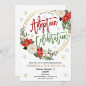 Adoptie Viering Uitnodiging (Voorkant / Achterkant)