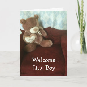 ADOPTIE-WELKOME BABY KAART