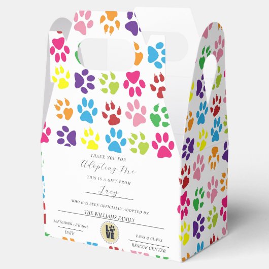 adoptiecertificaat bedankdoosjes (Geopend)