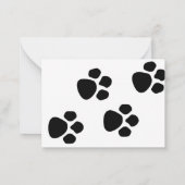 adoptiecertificaat notitiekaartje (Achterkant)