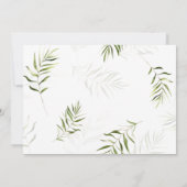 Adoptiecertificaat voor wilde Safari-dieren Kaart (Achterkant)