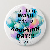 Adoptiedag Button (Voorkant)