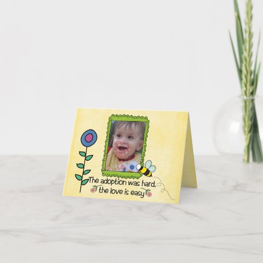 adoptiedag kaart (Voorkant)