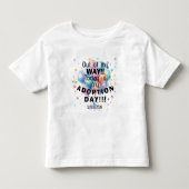 Adoptiedag kinder shirts (Voorkant)