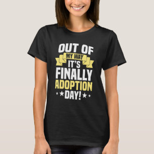 Adoptiedag Pleeggezin Geadopteerd Kind Adoptief T-shirt