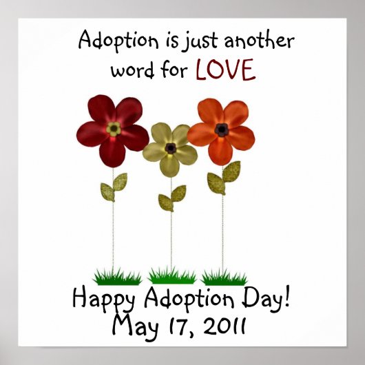 adoptiedag poster (Voorkant)