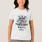 Adoptiedag Tri-Blend shirt (Voorkant)