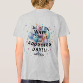 Adoptiedag Tri-Blend shirt (Achterkant)