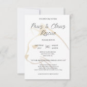 Adoptiedag voor huisdieren kaart (Achterkant)