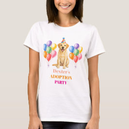 Adoptiefeest Gotcha-dag Labrador Hond Huisdier T-shirt
