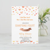 Adoptiefeest uitnodiging (Staand voorkant)