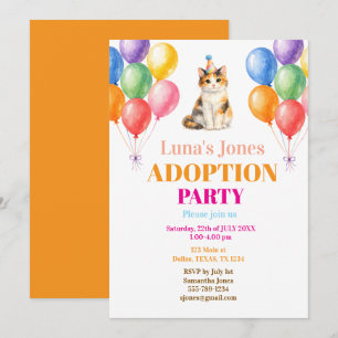 Adoptiefeestje Gotcha-dag Schotse kat Huisdier Kaart