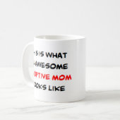 adoptiemoeder , geweldige koffiemok (Voorkant links)