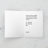 Adoptiepartij voor Baby Boy Kaart (Binnen)