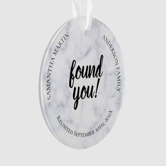 Adoptiereünie Ornament (voorkant)