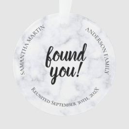 Adoptiereünie Ornament