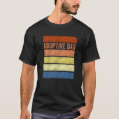Adoption Announcement Day Dad Family   T-shirt (Voorkant)