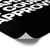 Adoption Announcement Day Family Approved  Poster (Hoek)