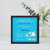 Adoption Baby shower Boy Kaart (Staand voorkant)