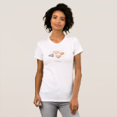 Adoption Baby Shower "Mama" Heart T-Shirt (Voorkant volledig)