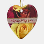 Adoption Brings Love Ornament (Links)
