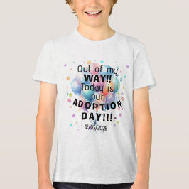 Adoption Day  Tri-Blend Shirt