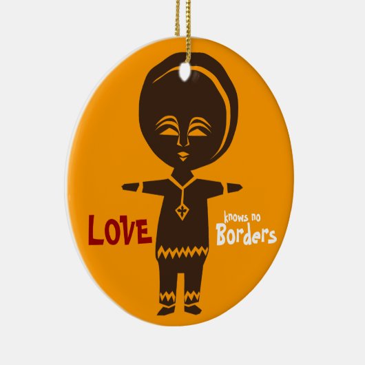 Adoption Love Boy Ornament (Rechts)