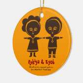 Adoption Love Siblings Photo Ornament (Links)