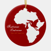 Adoption Stork Africa Ornament (Voorkant)