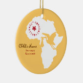 Adoption Stork Africa Ornament (Rechts)