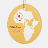 Adoption Stork Africa Ornament (Links)