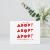 AdoptRedDoor.jpg Briefkaart (Staand voorkant)