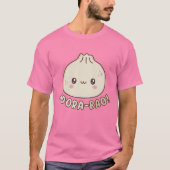 Adora-Bao Schattige Kawaii Bao Dumpling Pun Lover T-shirt (Voorkant)
