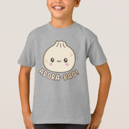 Adora-Bao Schattige Kawaii Bao Dumpling Pun Lover T-shirt