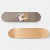 Adora-Bull Pitbull Terrier Mix Persoonlijk Skateboard (Horizontaal)
