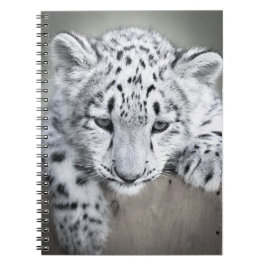 Adorabe Snow Leopard Cub Notitieboek
