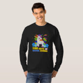 Adorable 100 Days of Magical Learning School Unico T-shirt (Voorkant volledig)