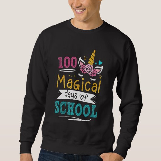 Adorable 100 Days of Magical Learning School Unico Trui (Voorkant)